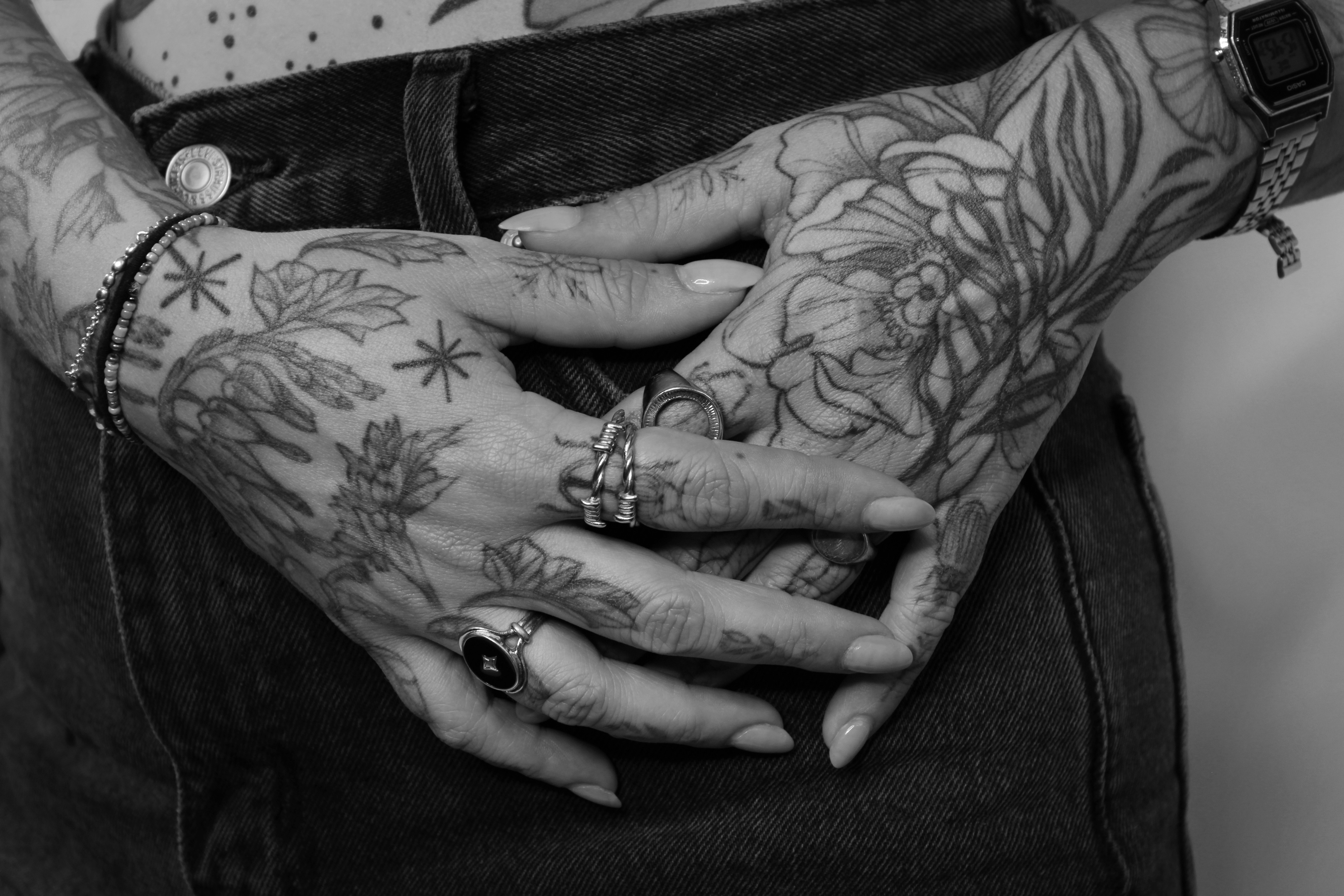 Ausschnitt Hand