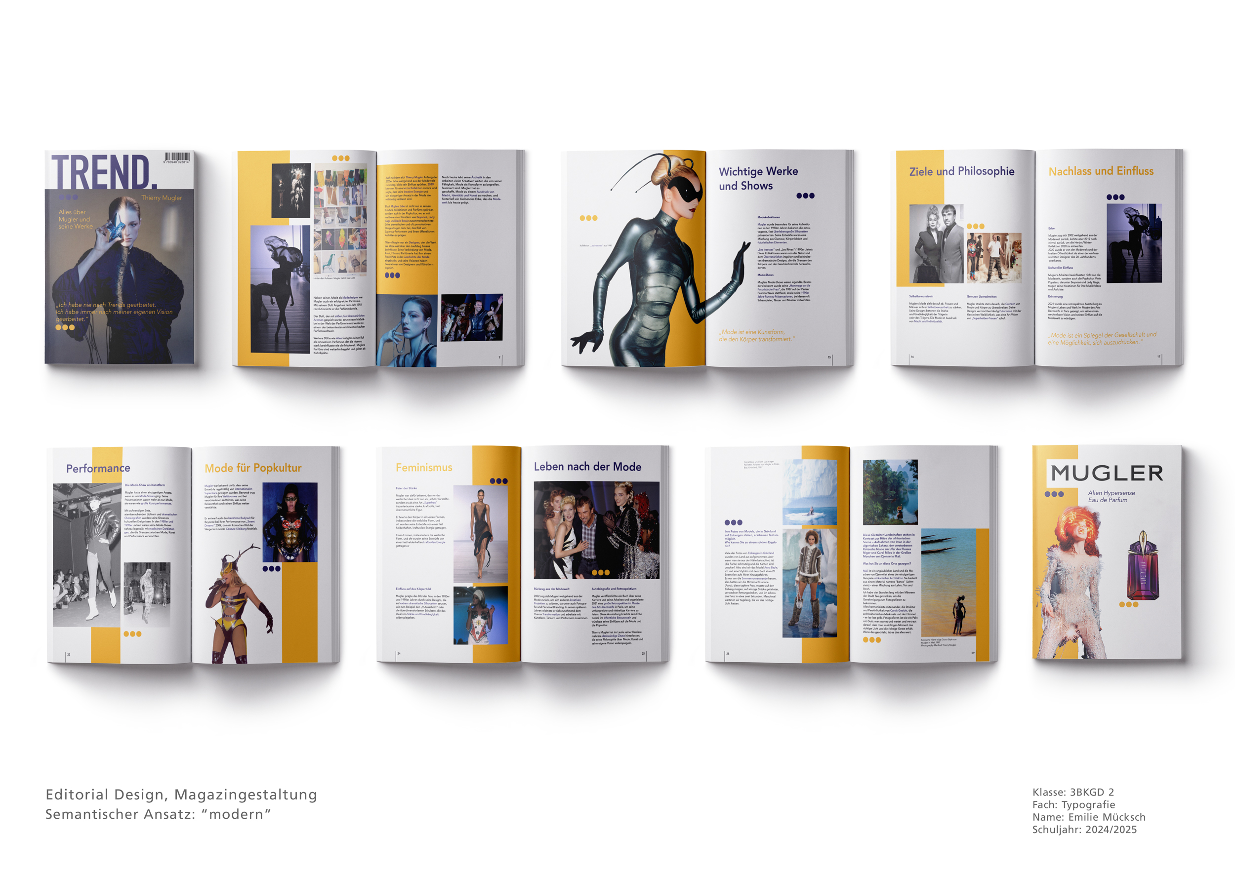 Magazin "modern"